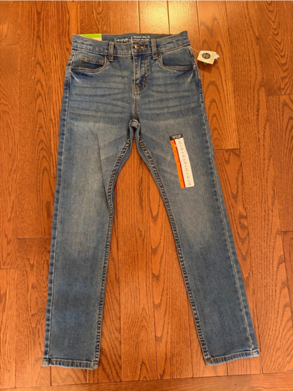 Boys George Blue Slim Stretch Jeans Size 10